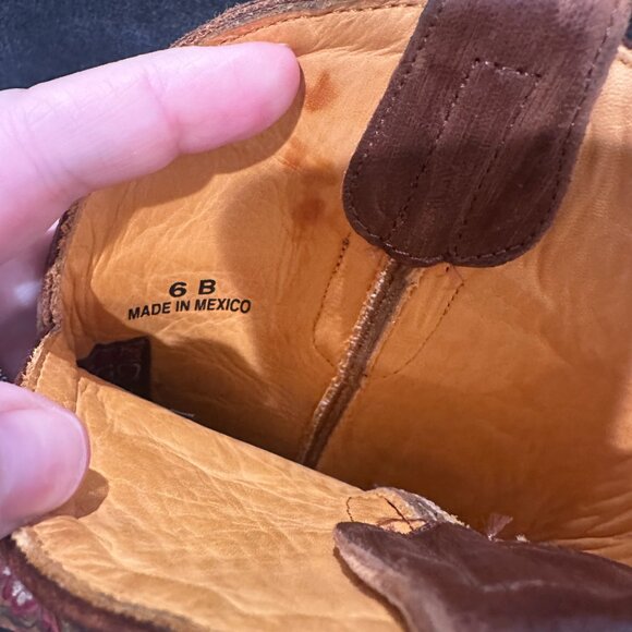 Old Gringo Cherry Blossom Joy Boots Size 6 - Picture 6 of 6